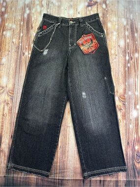 NWT Vintage JNCO Denim Jeans Size 14 
Young Fit